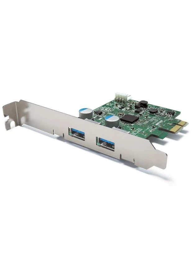 Оригинал! PCI-E Контролер USB3.0 (2ext. Molex) Low Profil, NEC, RTL China (399525321)