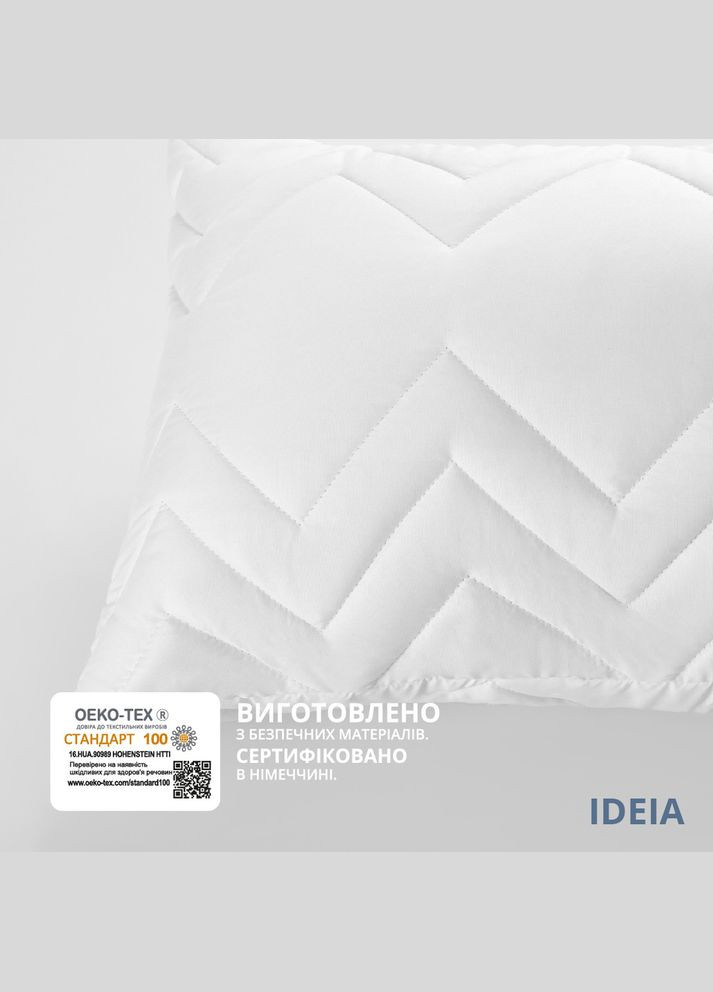 Подушка NORDIC COMFORT+ для відпочинку та сну ТМ 40х140 см біла IDEIA (275871196)