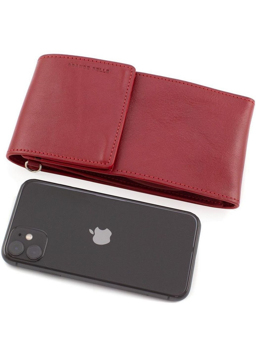 Кожаная сумка 19.5х10.5х2.5 см Grande Pelle (315872495)