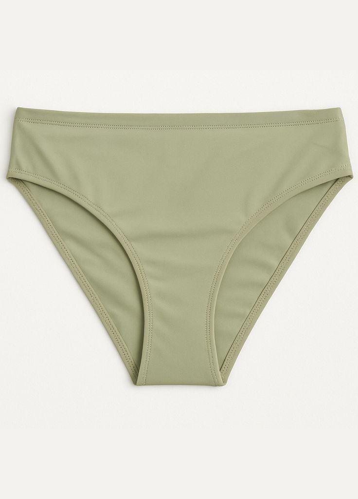 Оливковые купальные трусики Primark