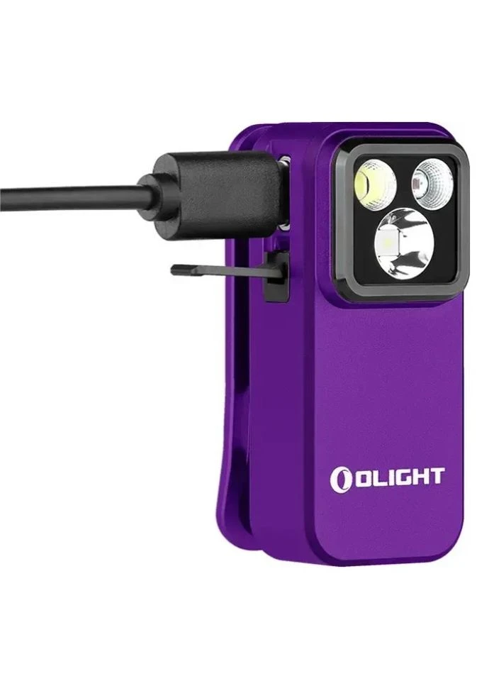 Компактний світлодіодний ліхтар Oclip Pro з кліпсою, 500 люмен, червоне світло Olight (391101104)