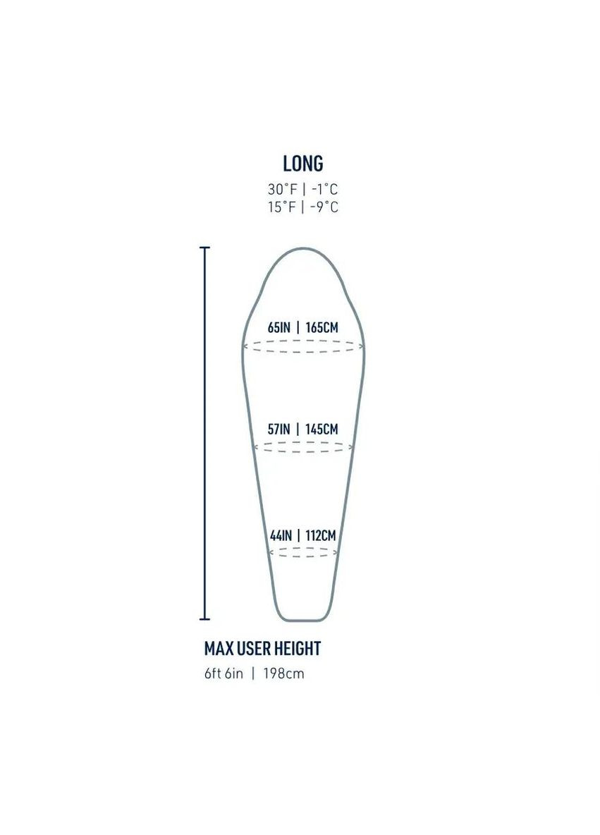 Спальний мішок Spark Pro -9C/15F Regular, Beluga Black Sea To Summit (334670375)