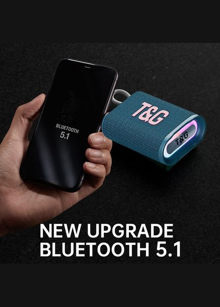 Bluetooth-колонка TG396. Колір: синій No Brand (359475262)