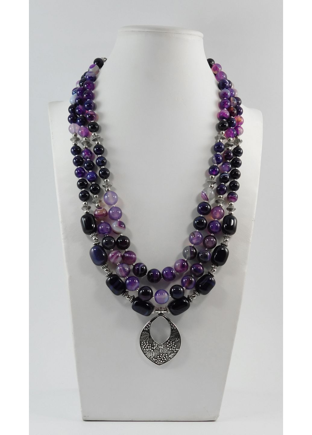 Ожерелье "Виола" Агат Fursa fashion (352166404)