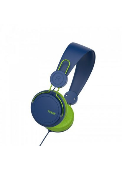 Наушники HVH2198D с микрофоном сине-зеленые (23950) Havit (282313787)