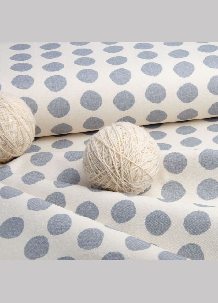 Тканина декоративна Прем'єр із водовідштовхувальним просоченням V-05 Горошок молоко IDEIA (302395780)