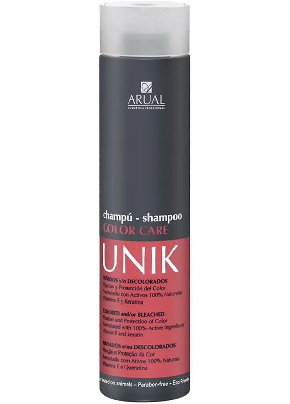Шампунь для фарбованого та знебарвленого волосся Unik Color Care, 250 мл ARUAL (352174093)