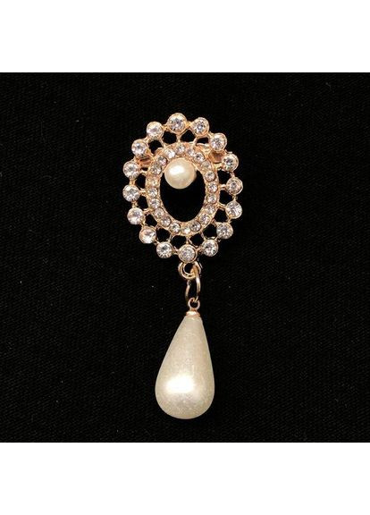 Брошка "Підвіска" метал - золото Plus-plus (352749734)