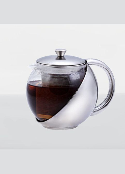 Заварник скляний для чаю V 500 мл 9551 Empire (278050865)