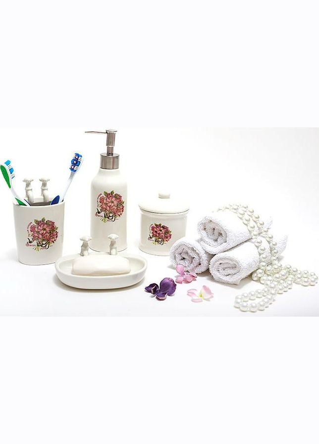 Підставка SAVON Ø6.5х11.5см для зубних щіток, фарфор Bona (332668839)