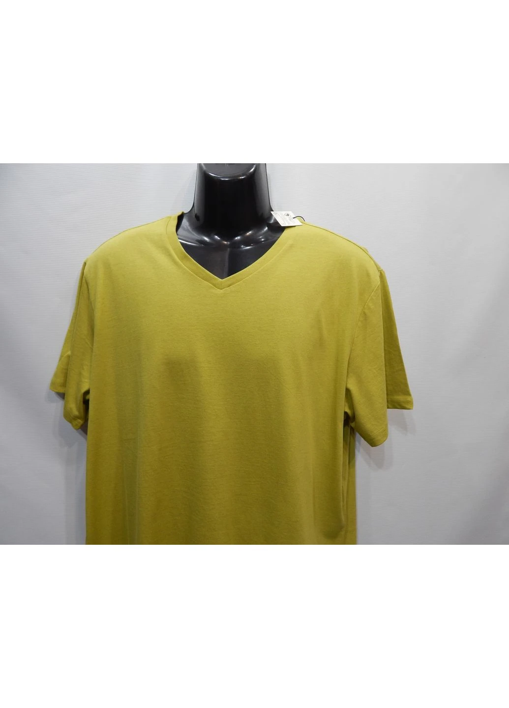 Зеленая мужская футболка regular р. 54-56 (2xl) 088фм (только в указанном размере, только 1 шт.) No Brand