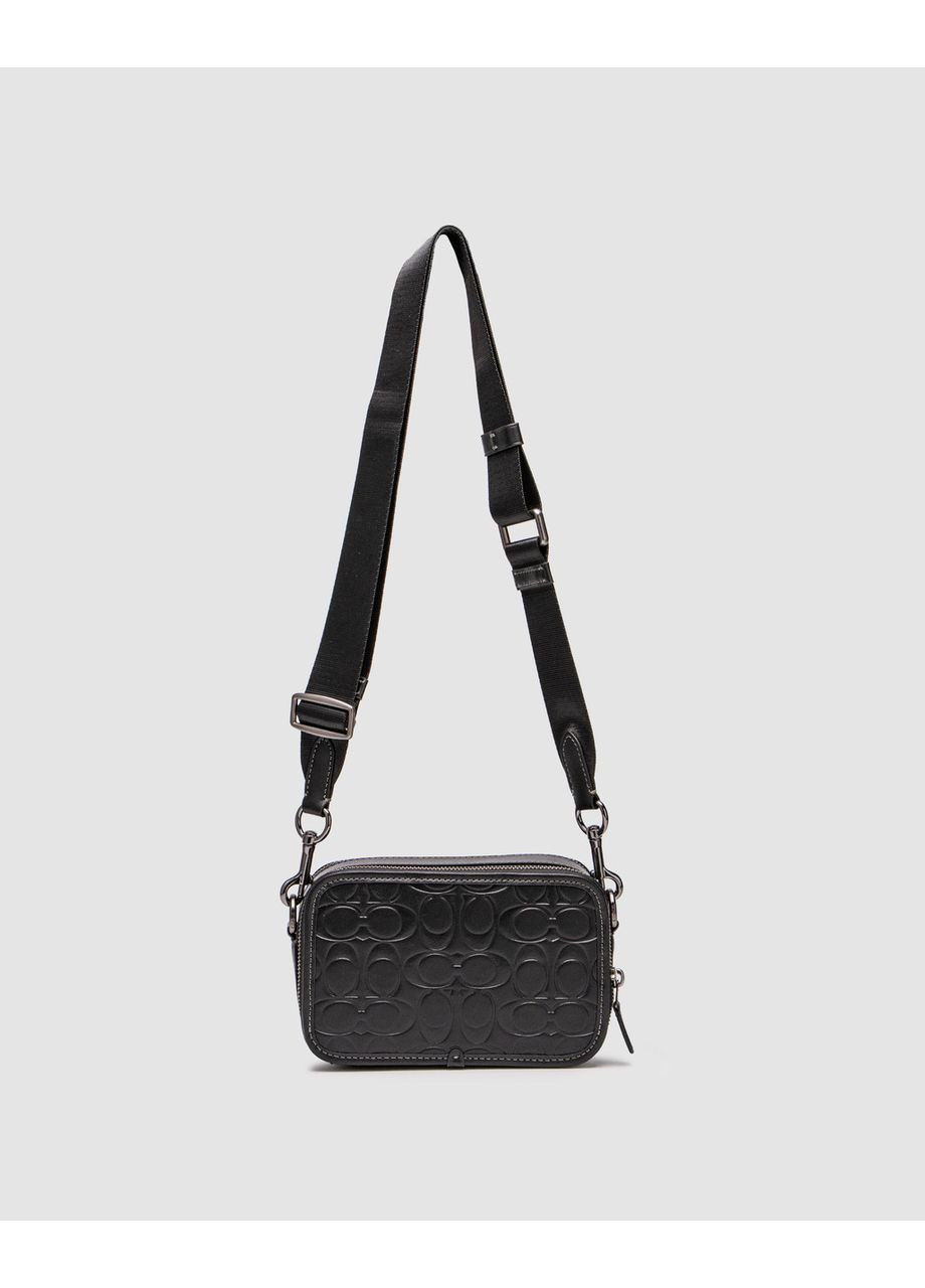 Сумка мужская Wyatt Crossbody Bag In Signature Refined Calf Leather Black No Brand (355343105)
