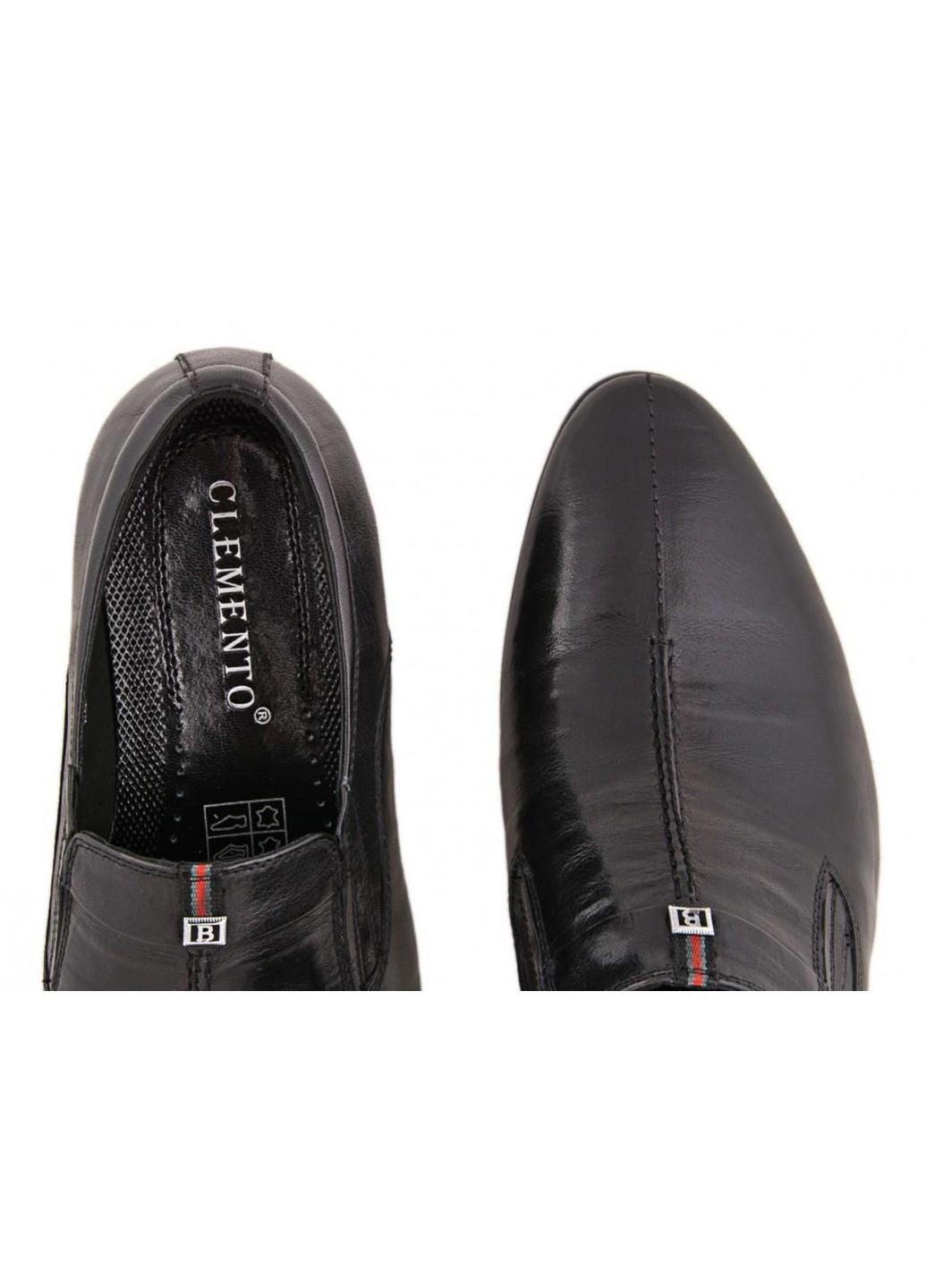 Черные туфли 7153615 39 цвет черный Clemento