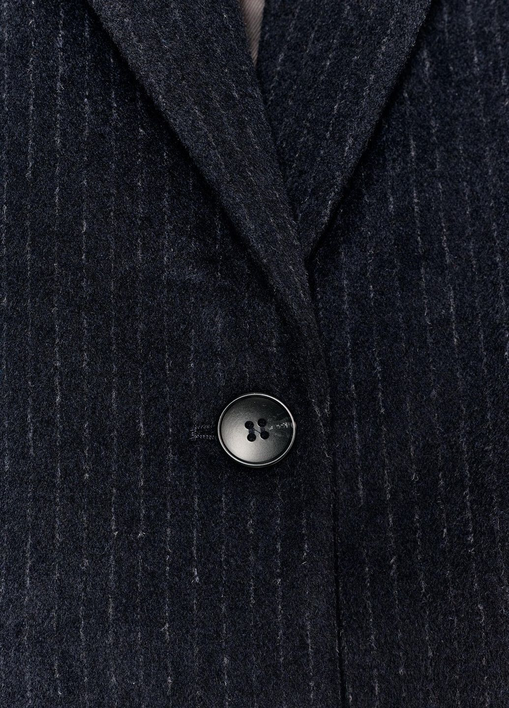 Темно-синий женский жакет Zara полосатый - демисезонный