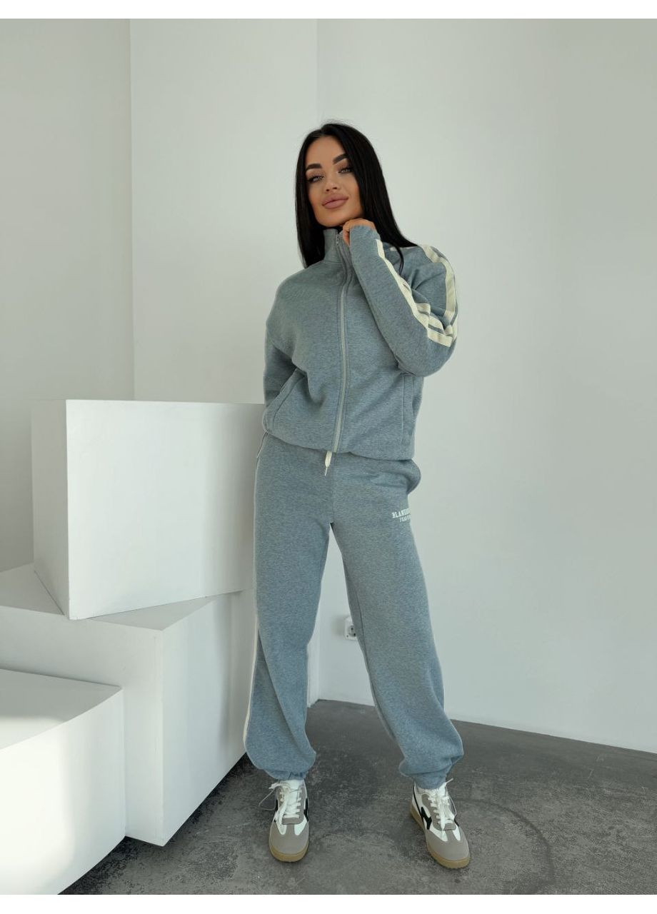 Женский теплый костюм из трехнитки на флисе - базовая новинка сезона 🍂 (ЗАМЕР В ОПИСАНИИ) GD/GL Модний простір (370147363)