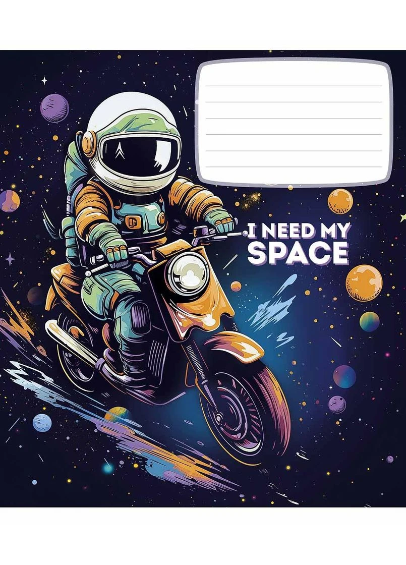 Тетрадь уч. " " 12л. == /3496L/ "I need my space" изб УФ-лак (мальчик) (30/360) Star (392419050)