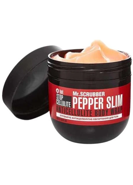 Антицелюлітне обгортання для тіла Stop Cellulite Pepper Slim, 250 мл (4820200232096) Mr. Scrubber (366821706)