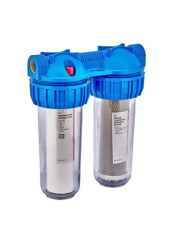 Фільтр для холодної води KV-25-3/4 (2 колби, 8 атм. 3/4") (KR5021) KOER (321205229)