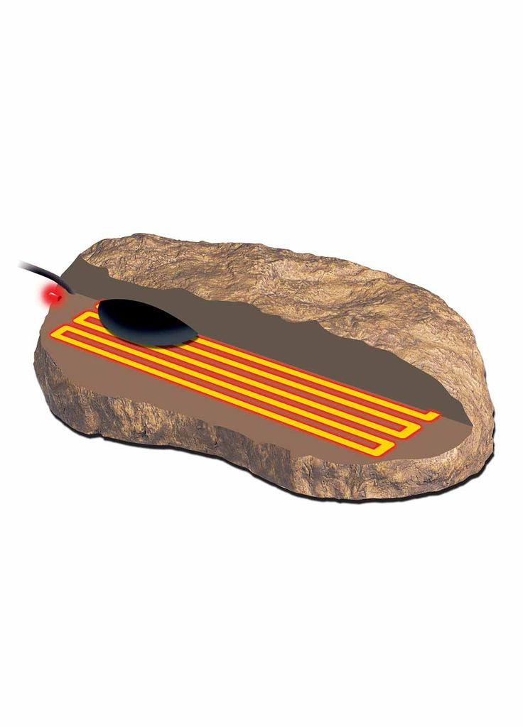 Нагріваючий камінь Heat Wave Rock 5W 10х15см Exo Terra (292257599)