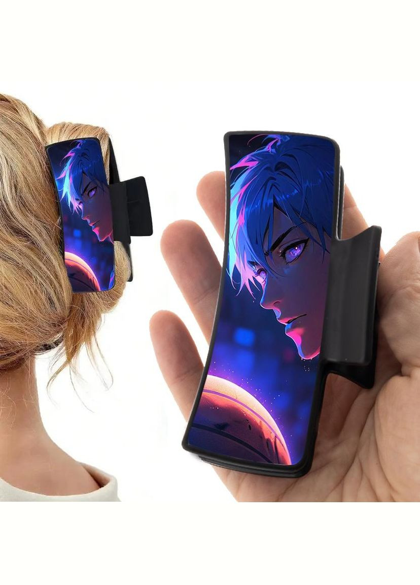 Заколка крабик для волос Аниме Баскетбол Короко #0009 черный No Brand (315631065)