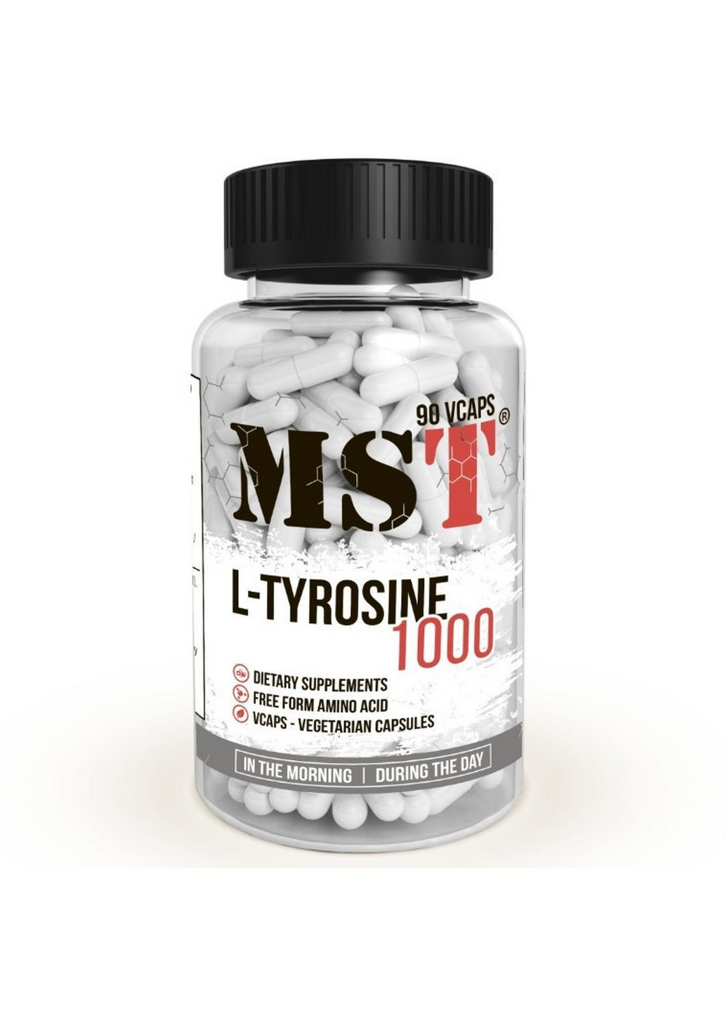 Аминокислота L-Tyrosine 1000, 90 вегакапсул MST (293477019)