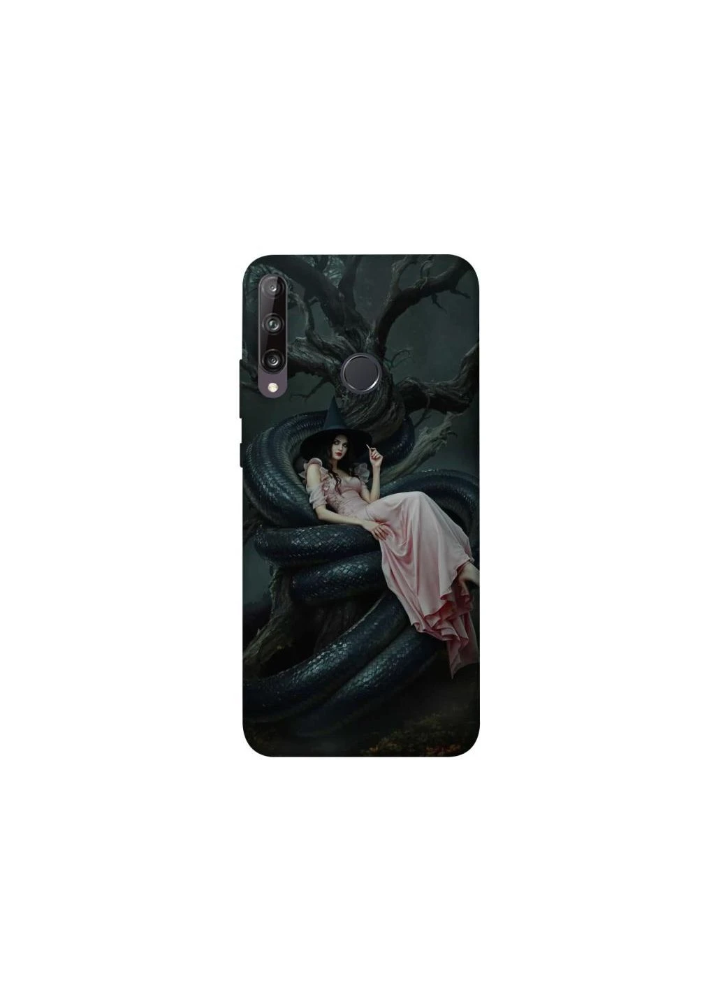 Чехол на Huawei P40 Lite E Halloween Witch ver.7 Frontalka (361976517)