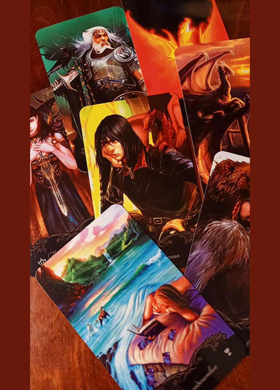 Карты Таро Ведущей 83 карт 120x70 мм No Brand (332625976)