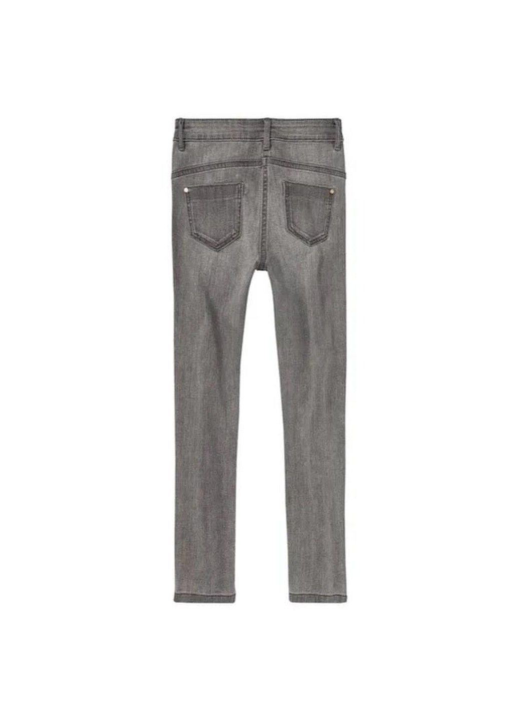 Серые джинсы детские на девочку, серые Pepperts