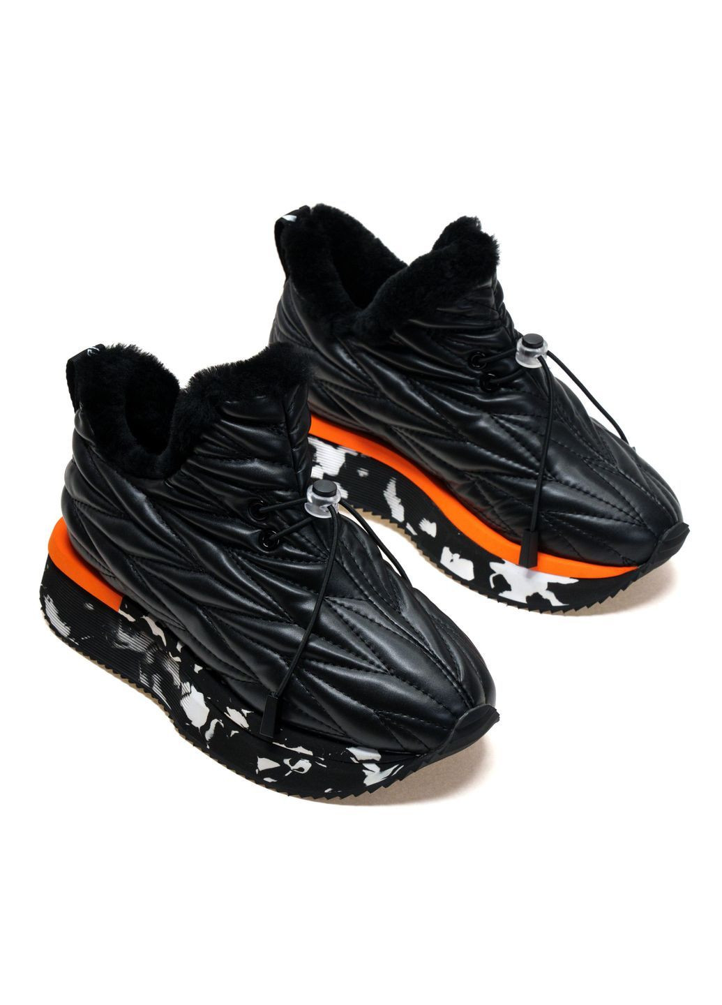 Зимние ботинки 01265 черные Verendina