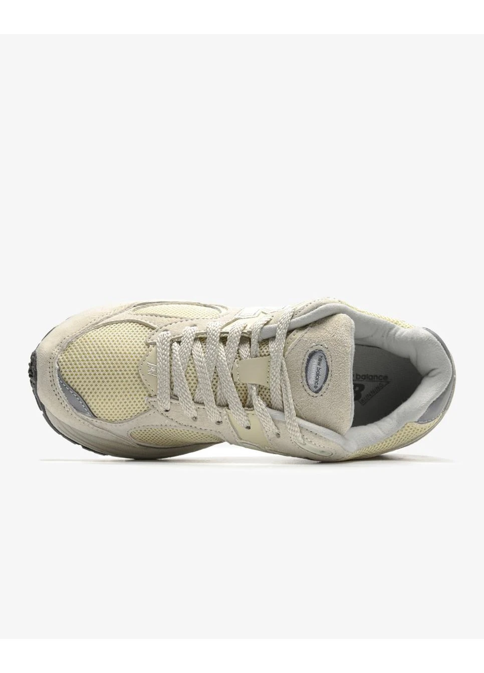 Бежевые демисезонные кроссовки мужские new balance 2002r «light bone aluminium» нью беланс 2002r No Brand