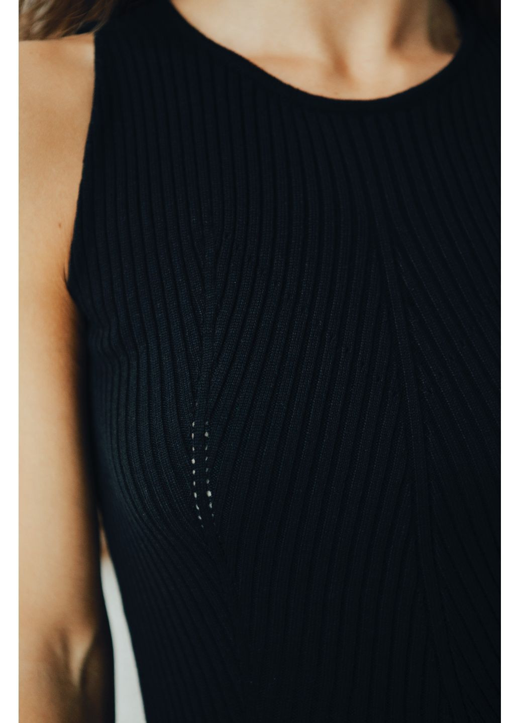 Чорна сукня «крапля» Merge