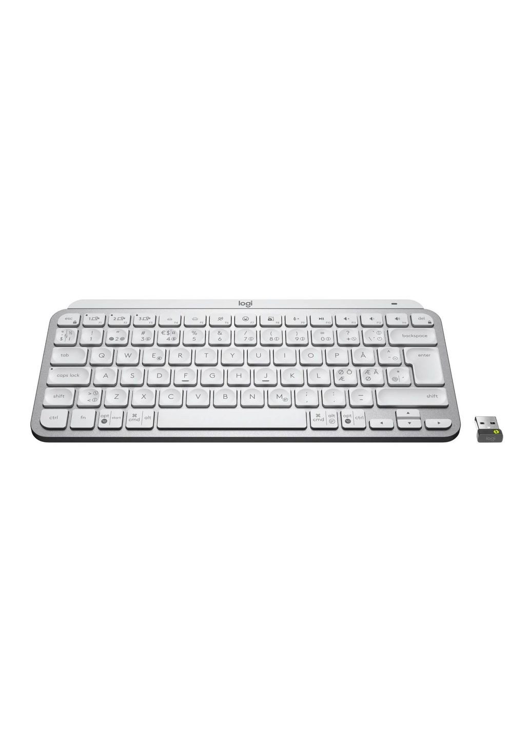 Клавіатура Pale Grey (920010609) Logitech mx keys mini for business wireless illuminated ua (268143176)