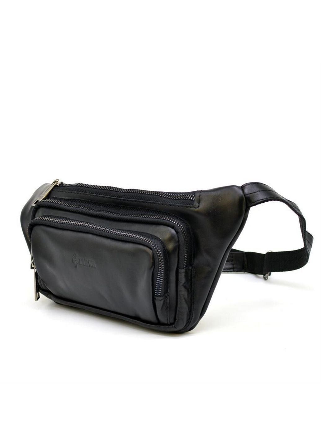 Мужская кожаная бананка 14х29х5 см TARWA (315870022)