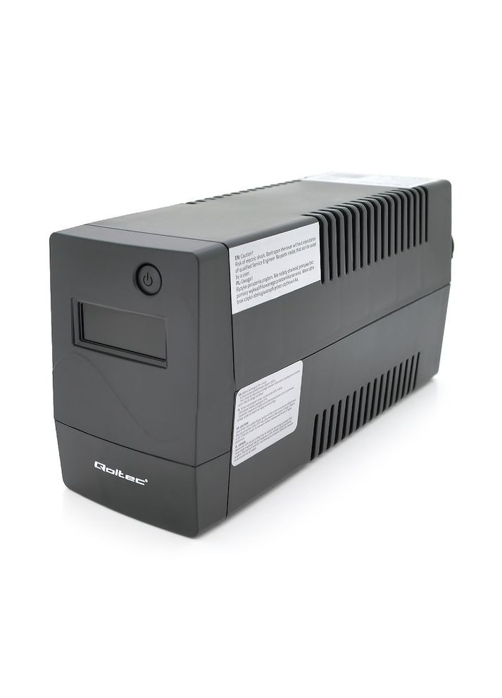 ИБП QLT450 (240W) LED, AVR, RJ45, 2st, 2xSCHUKO socket, 1x12V4.5Ah, plastik Case Qoltec (303126395)