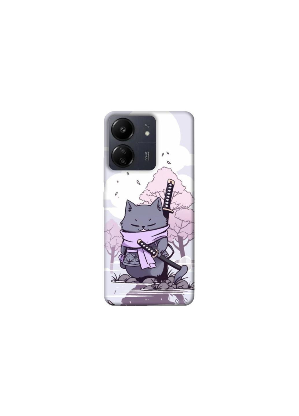 Чехол на Xiaomi Redmi 13C Samurai cat Frontalka (352206125)