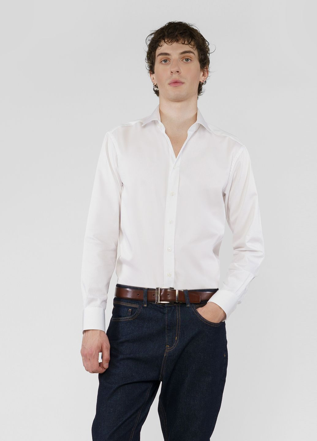 Сорочка чоловіча біла Arber HARRY (304836600)