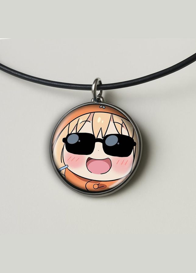 Подвеска (кулон) Аниме Двуличная сестренка Умару #05 (круглый) No Brand (328051037)