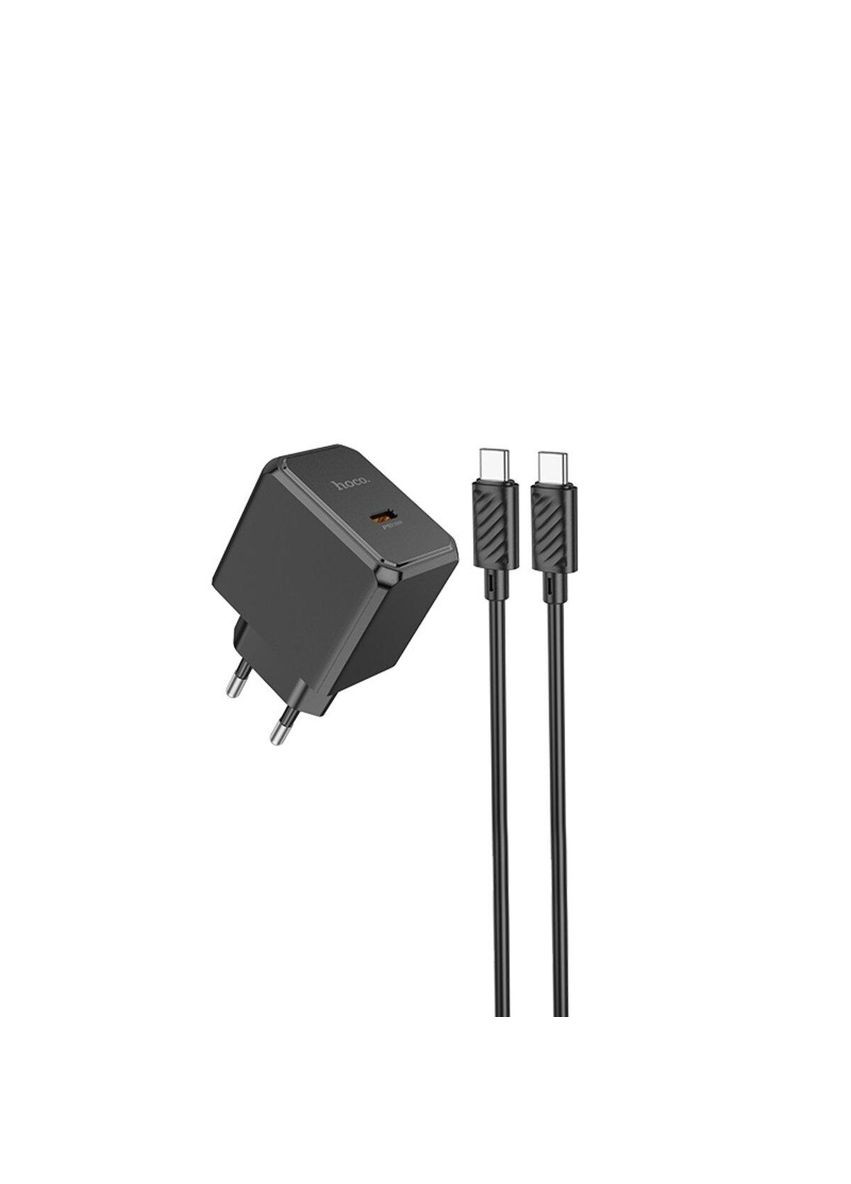 Зарядное для гаджетов CS13A Ocean single port PD20W charger set(Type-C to Type-C) Black Hoco (367724227)