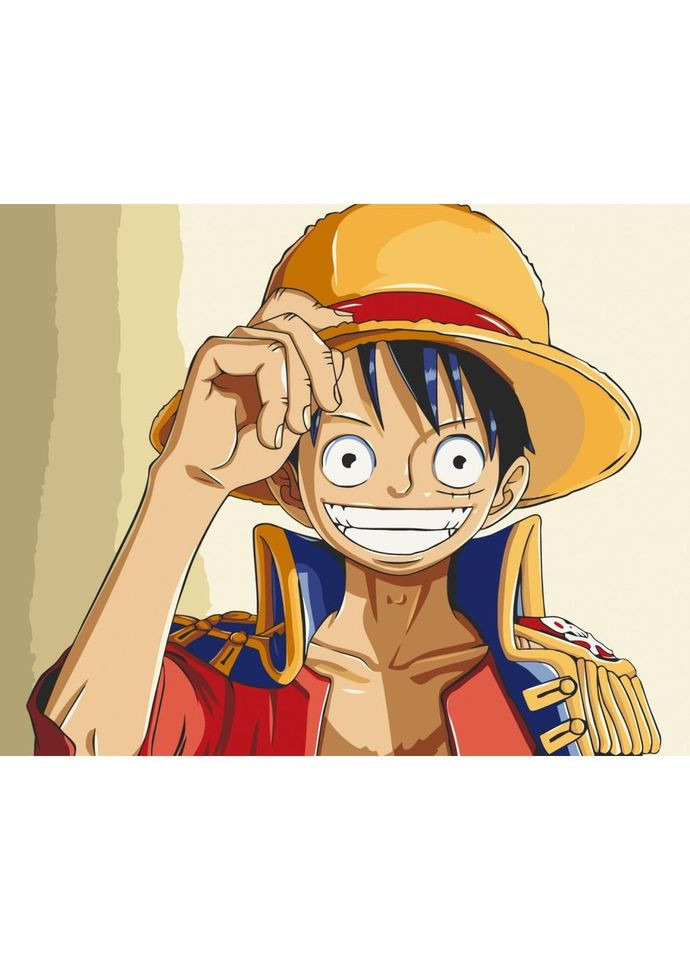 Картина по номерам "Луффи Соломенная Шляпа" 16059-AC No Brand (330602822)