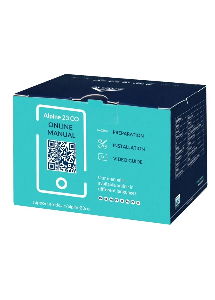 Кулер до процесора Alpine 23 СО (ACALP00036A) Arctic (400250426)