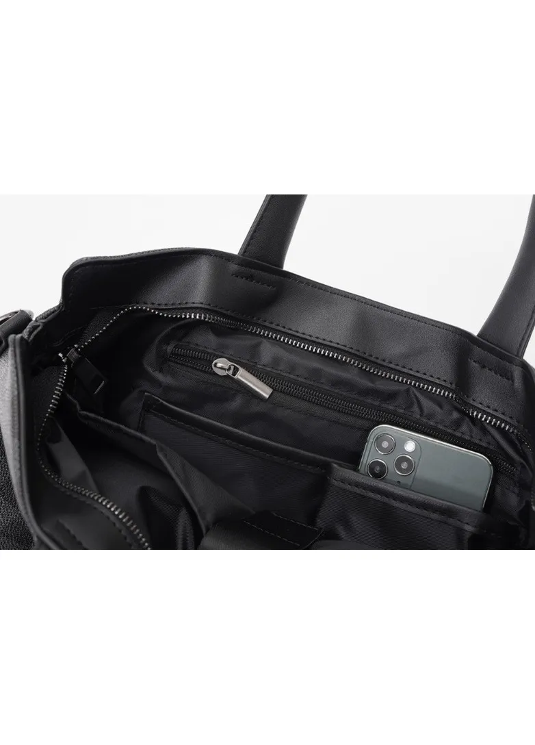 Стильний чоловічий діловий портфель для документів, якісна офісна сумка формату А4 Fashion (406060410)