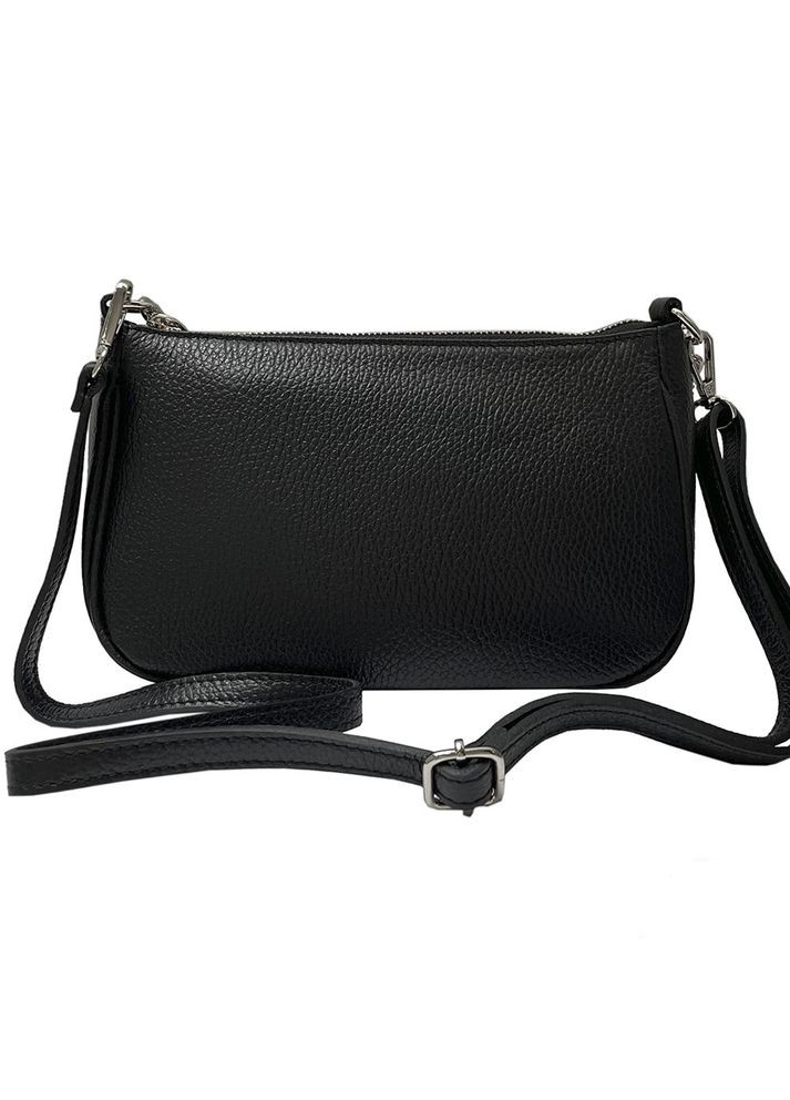 Чёрная сумочка через плече Borsa CA045-02BK nero Tony Perotti (303831875)