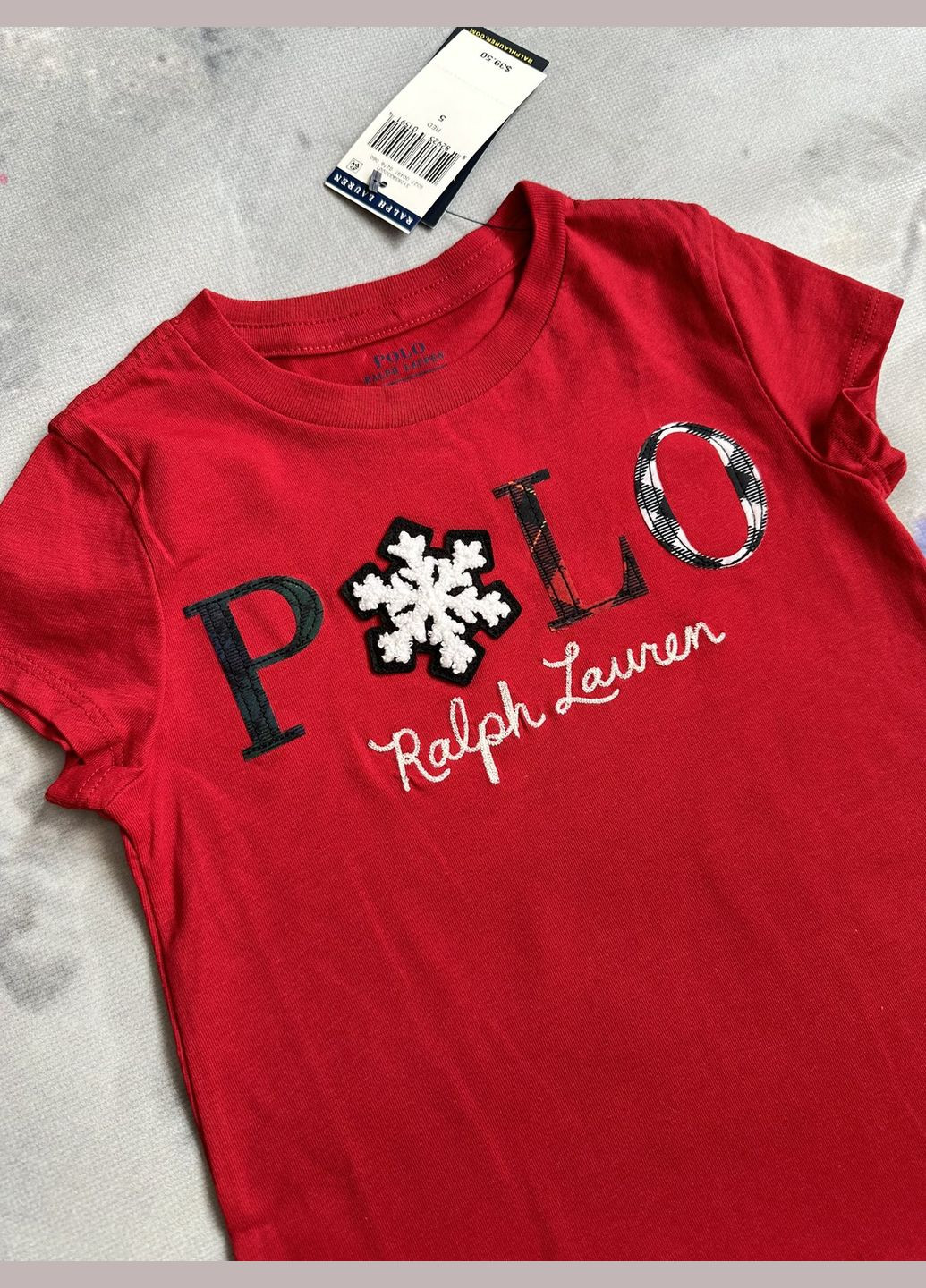 Красная футболка Ralph Lauren Polo