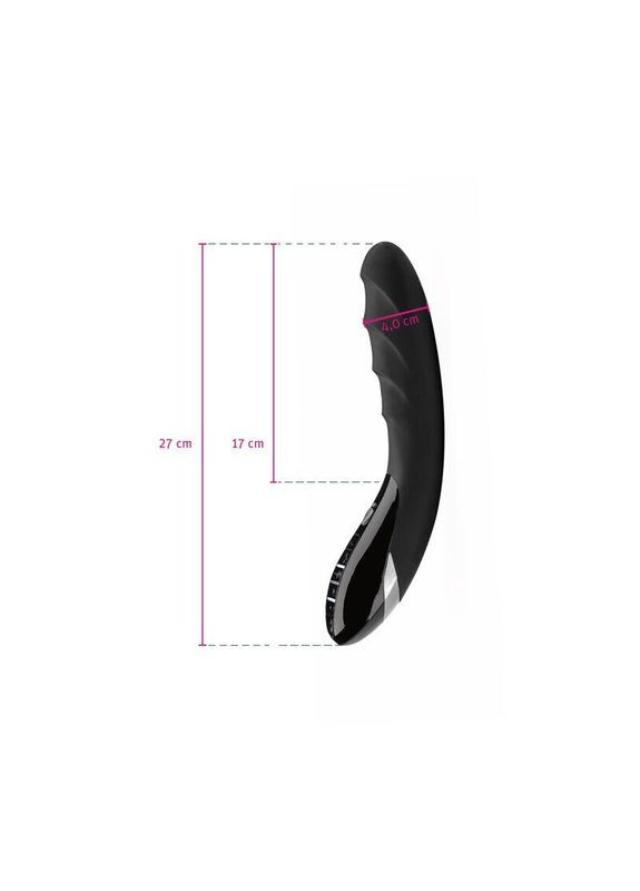 Вибратор с электростимуляцией Mystim Sizzling Simon eStim Black, миостимулятор No Brand (366877846)