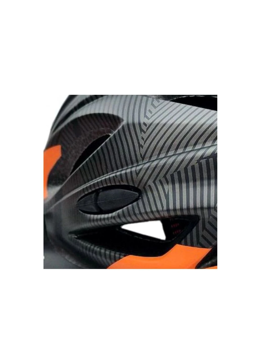 Шолом велосипедний Carbon Orange чорно-помаранчевий (VR-10524) No Brand (368785440)