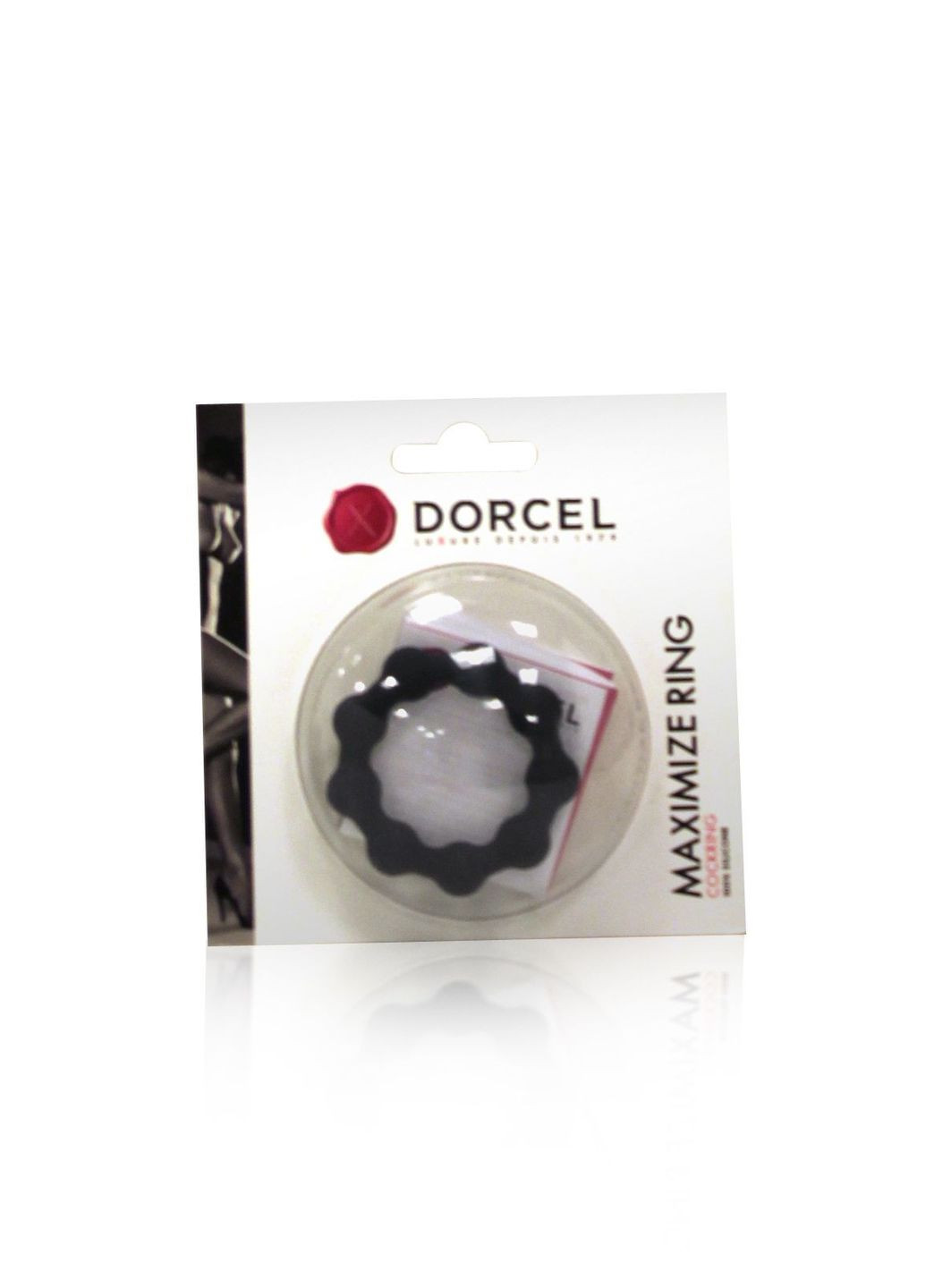 Ерекційне кільце Maximize Ring, еластичне, зі стимулювальними кульками Dorcel (369949187)