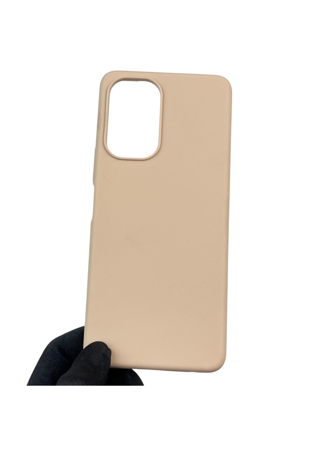 Чехол для Camon 19 Pro (CI8n) силиконовый с микрофиброй нескользящий на техно камон 19 про пудровый Tecno (366390429)