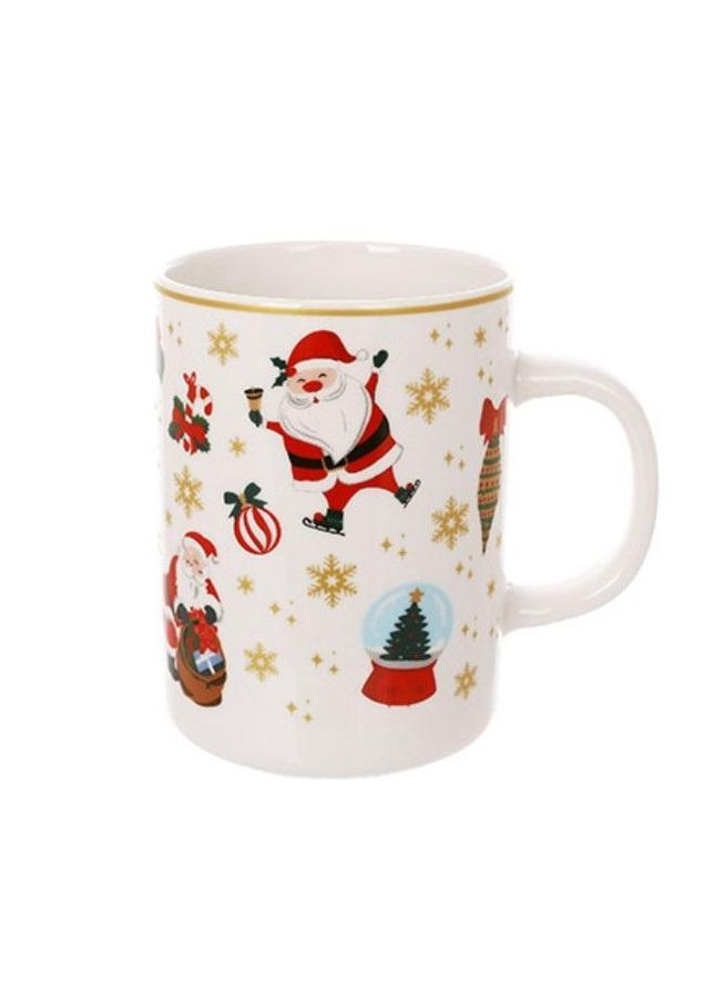 Кружка фарфоровая 400мл Christmas (2) 380-457 BonaDi (362413308)