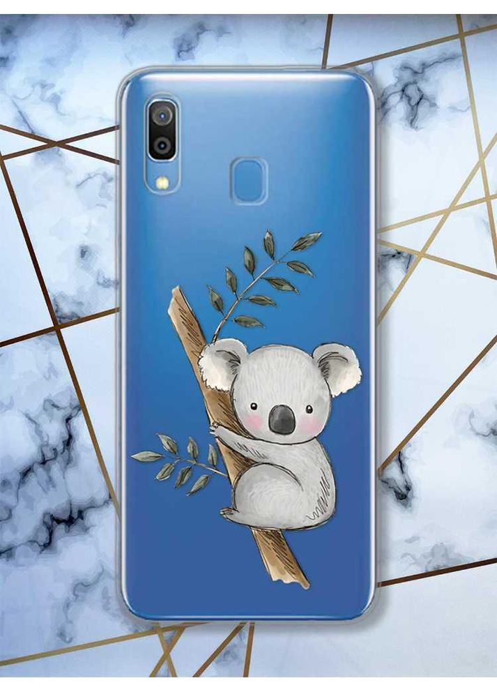 Чехол для Samsung Galaxy А30 (2019) / А20 (2019) Коала принт 132 Creative (359493754)
