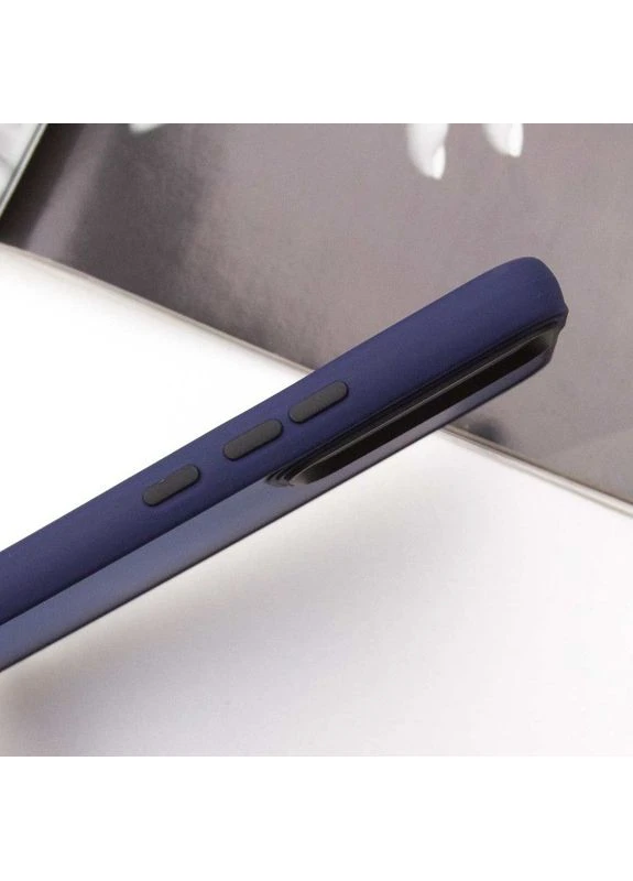 Чехол TPU+PC Lyon Frosted для Samsung Galaxy S25+ / S24+ Синий Epik (373255772)